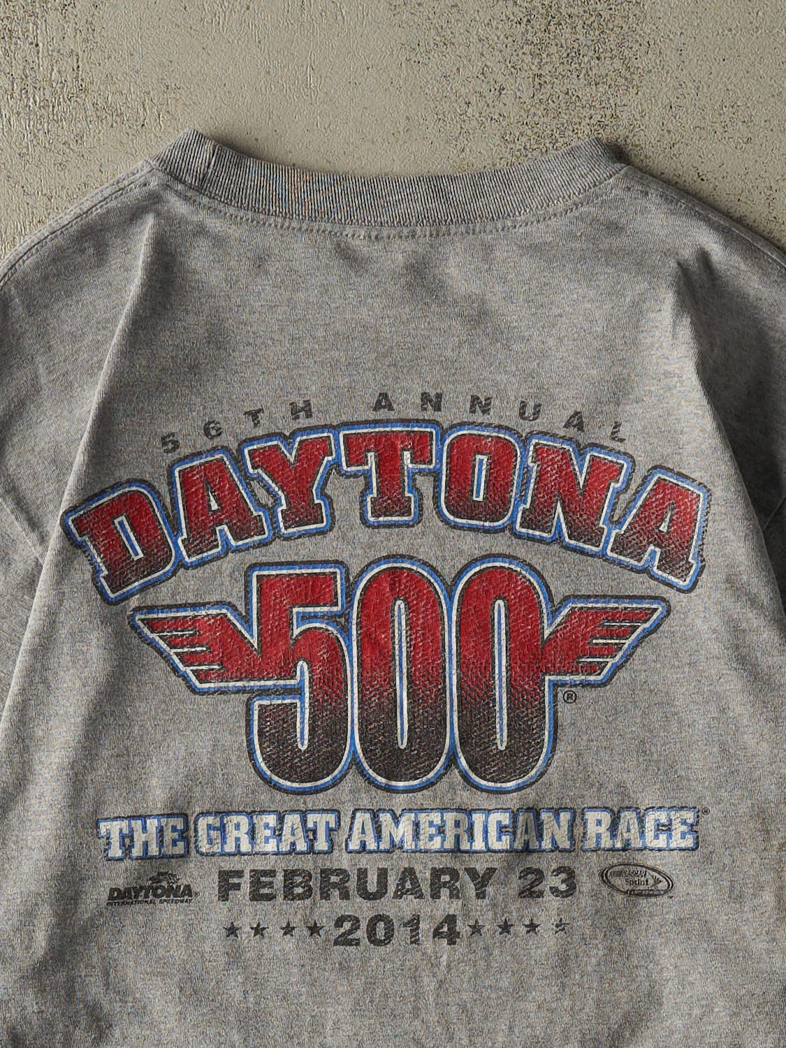 Vintage 14' Grey Daytona 500 Long Sleeve (S/M)