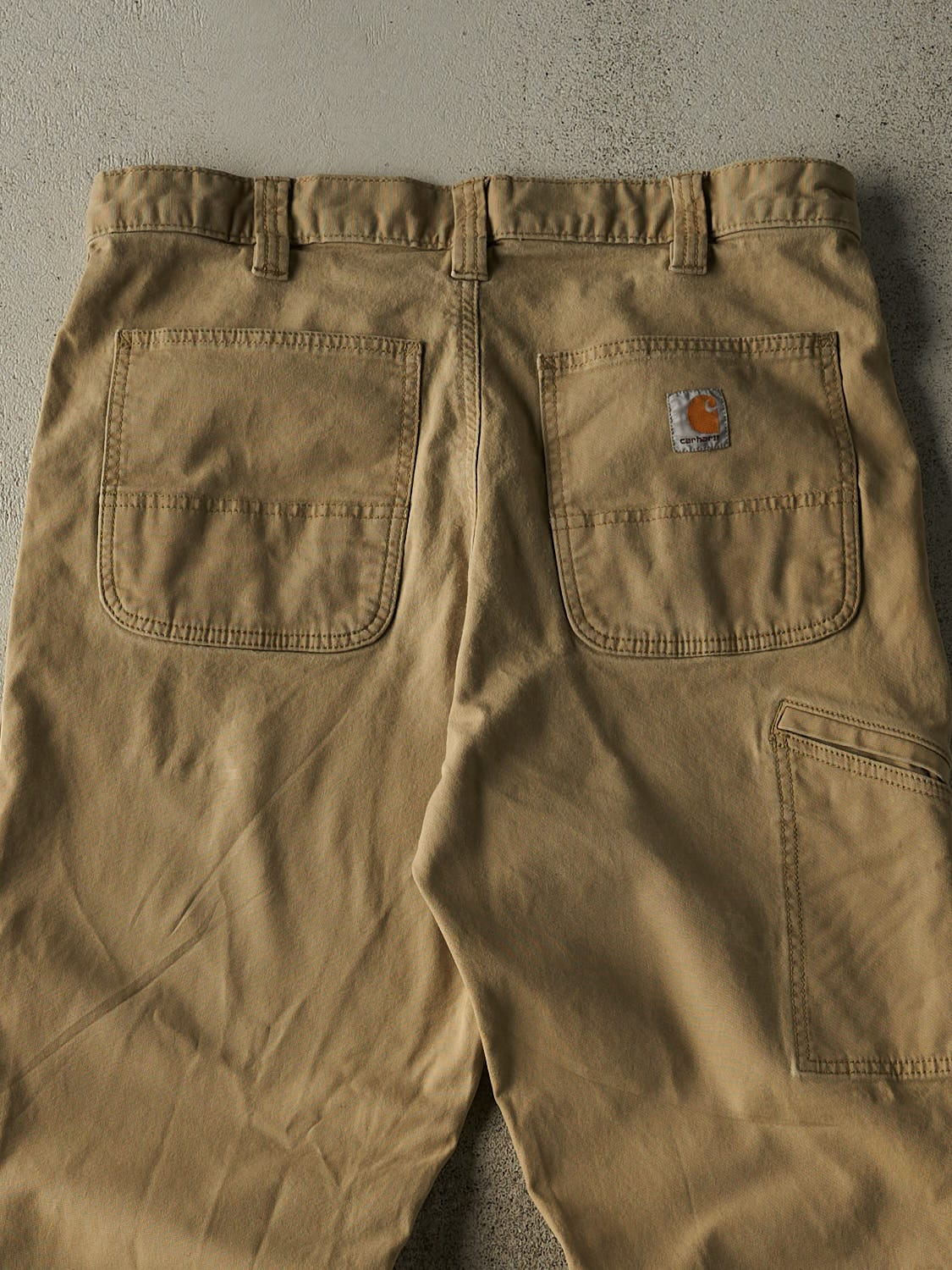 Vintage Y2K Beige Carhartt Work Pants (34x31)