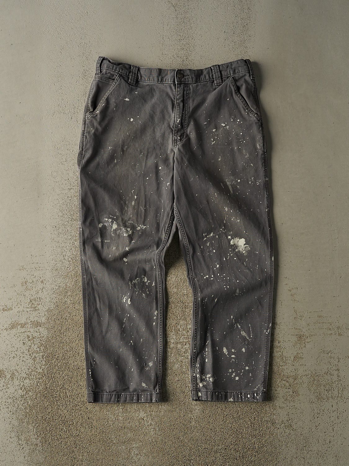 Vintage Y2K Grey Carhartt Work Pants (36x28.5)
