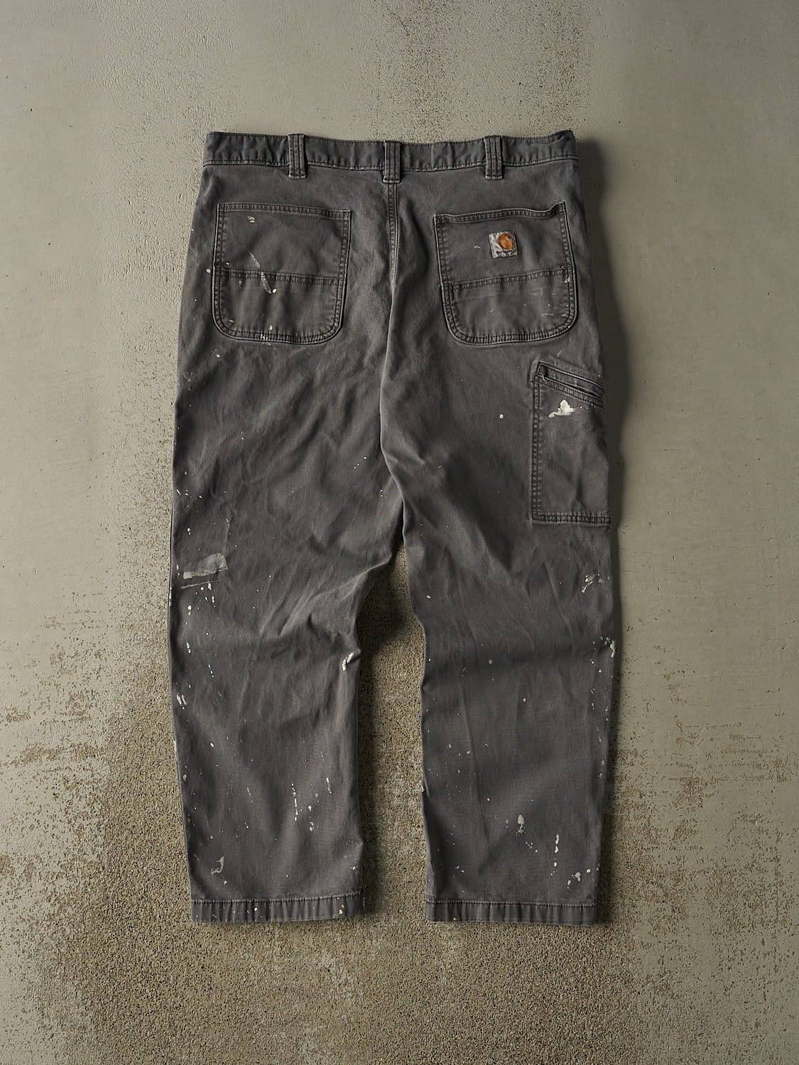 Vintage Y2K Grey Carhartt Work Pants (36x28.5)