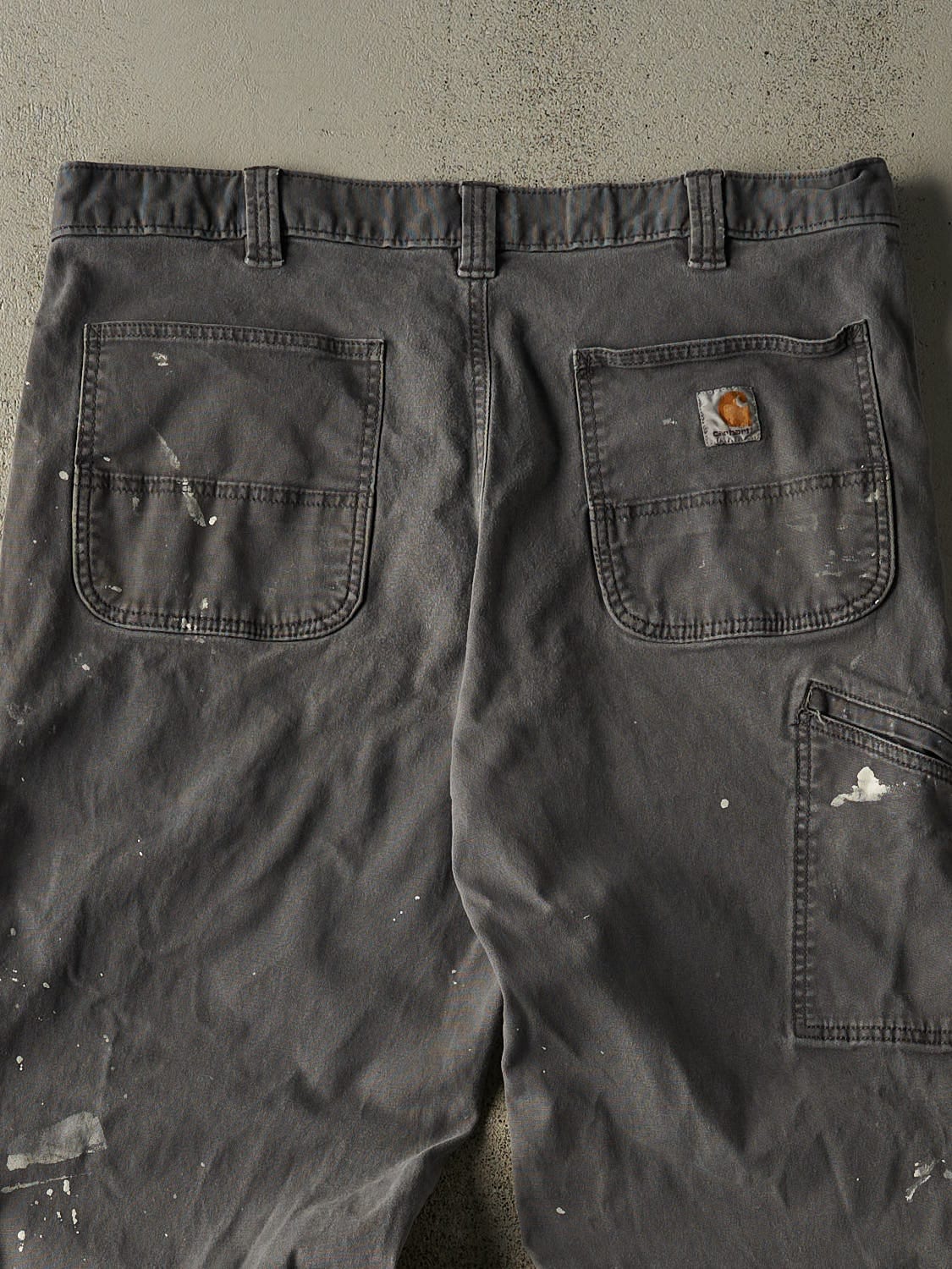 Vintage Y2K Grey Carhartt Work Pants (36x28.5)