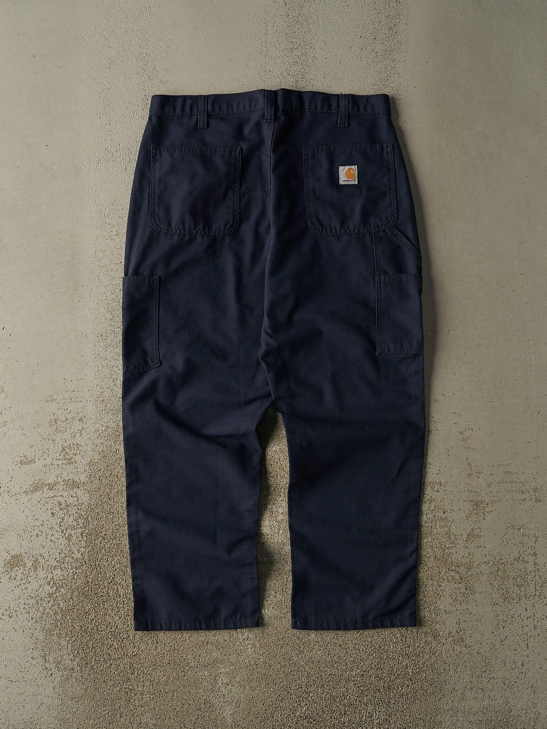 Vintage Y2K Navy Blue Carhartt Work Pants (35x28)