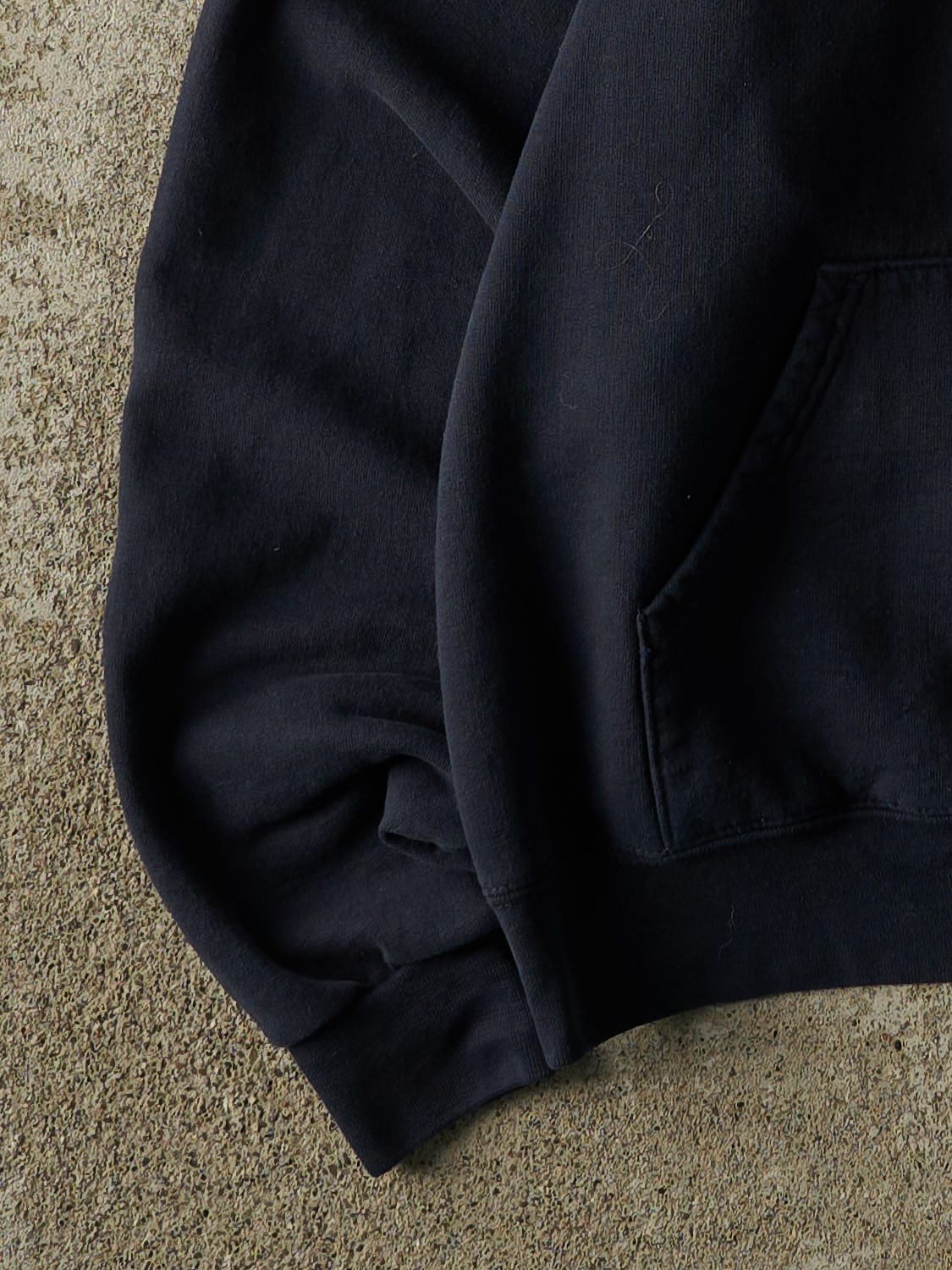 Vintage 90s Navy Blue University of Michigan Hoodie (S/M)