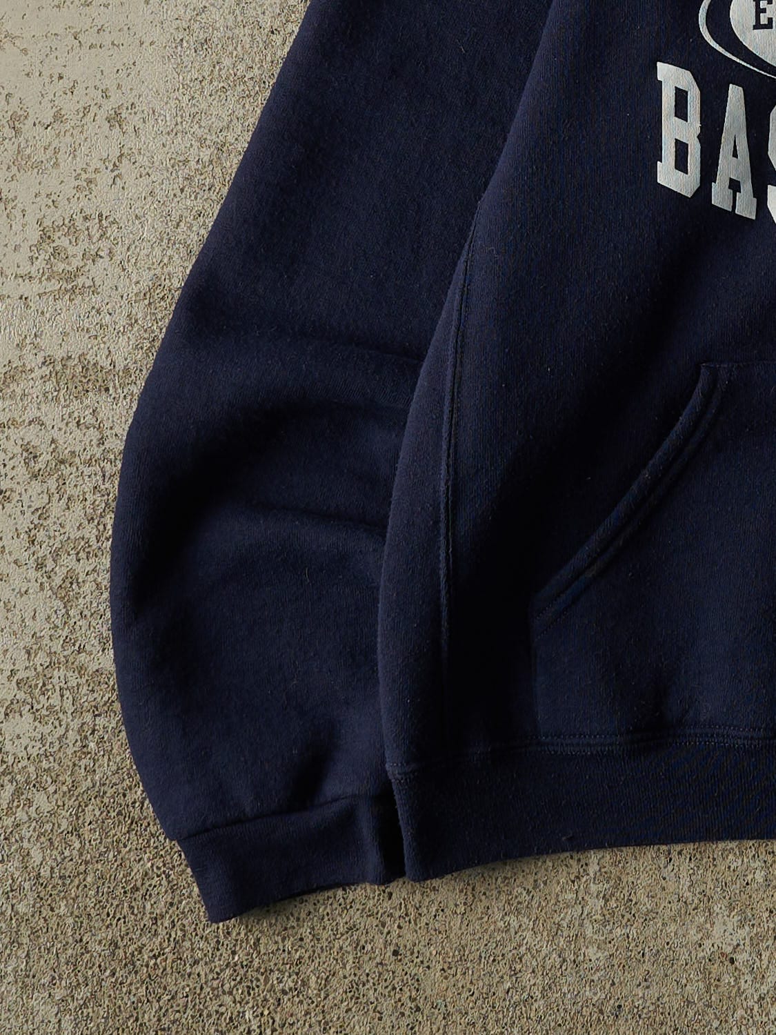 Vintage Y2K Navy Blue Russell Athletic Grizzlies Basketball Hoodie (XS)