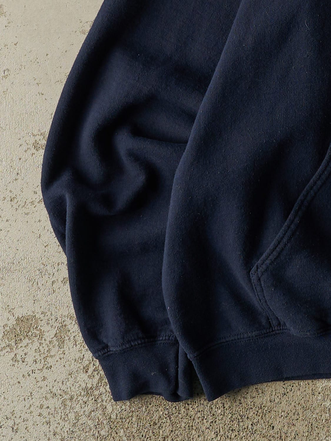 Vintage Y2K Navy Blue Penske Hoodie (L/XL)
