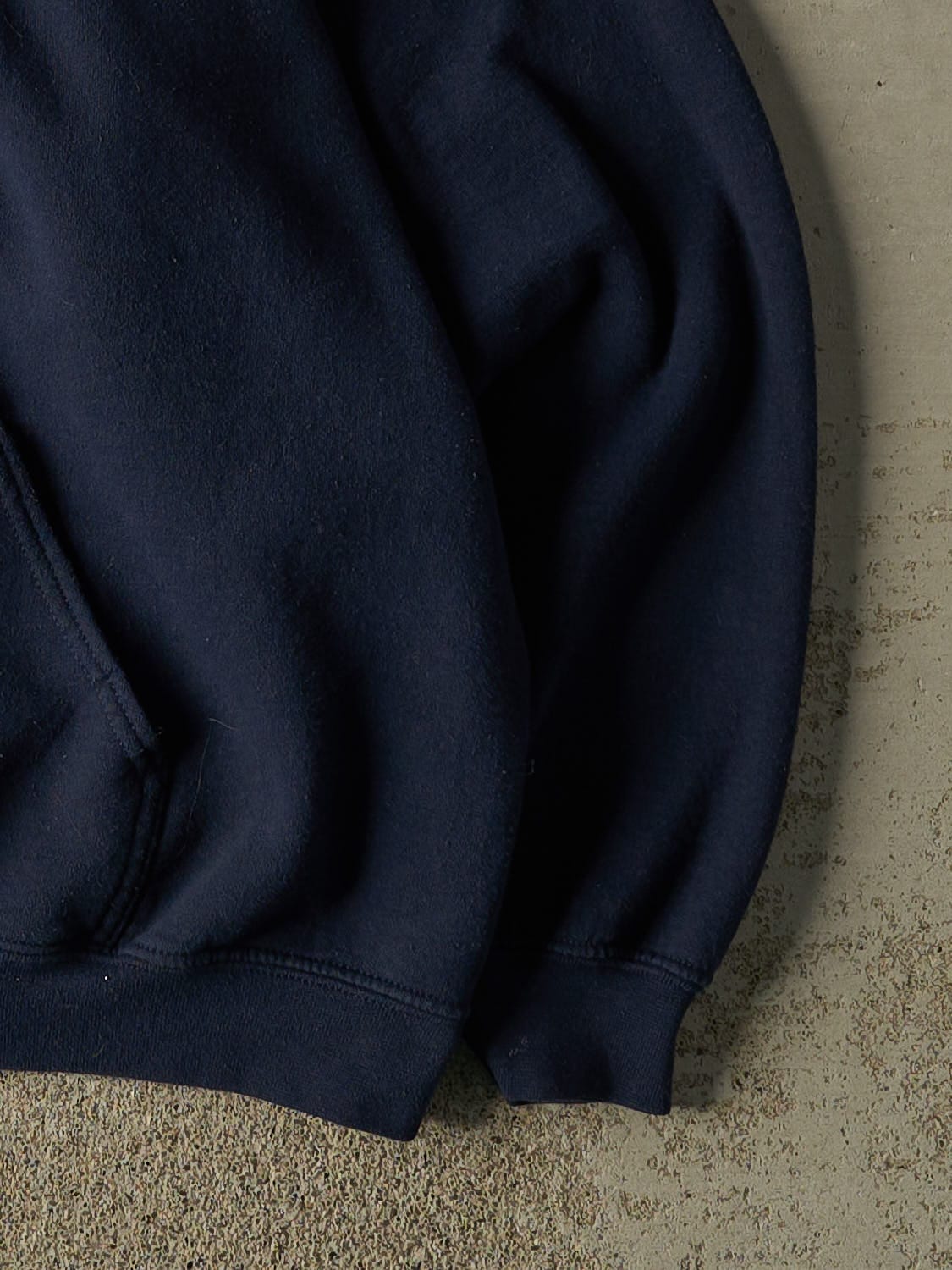 Vintage Y2K Navy Blue Penske Hoodie (L/XL)