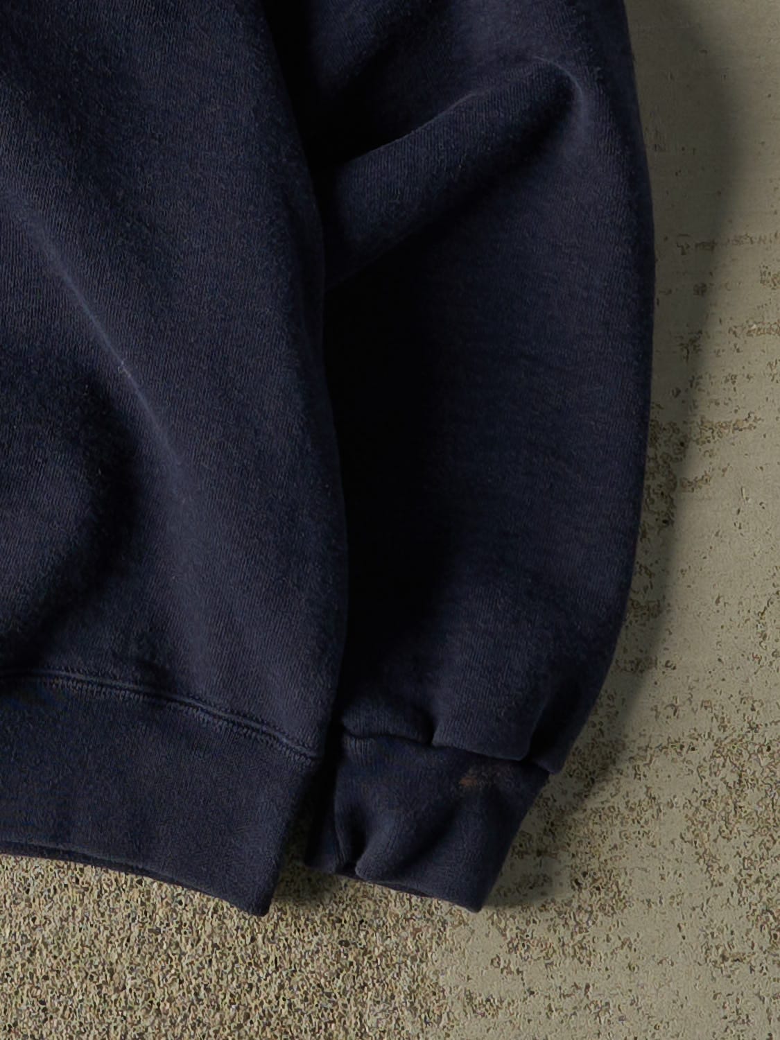 Vintage 90s Navy Blue Richard Devos Graduate School of Management Crewneck (L/XL)