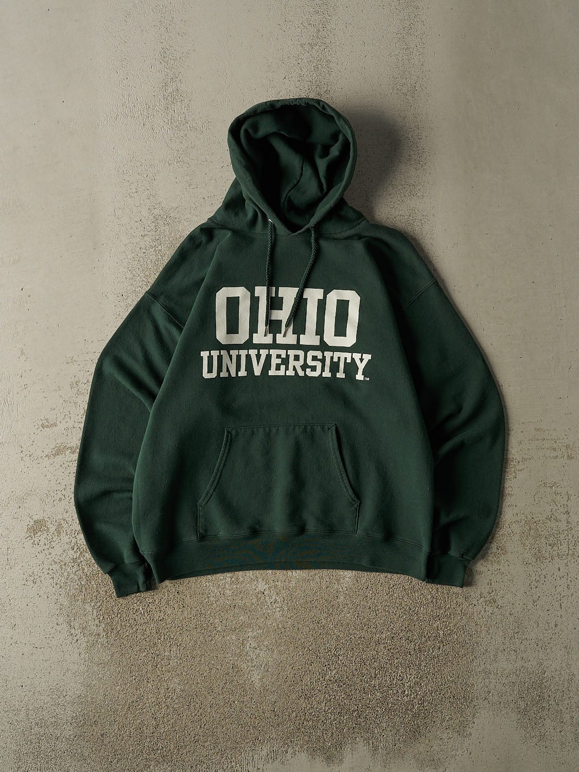 Vintage 90s Green Ohio University Hoodie (S/M)