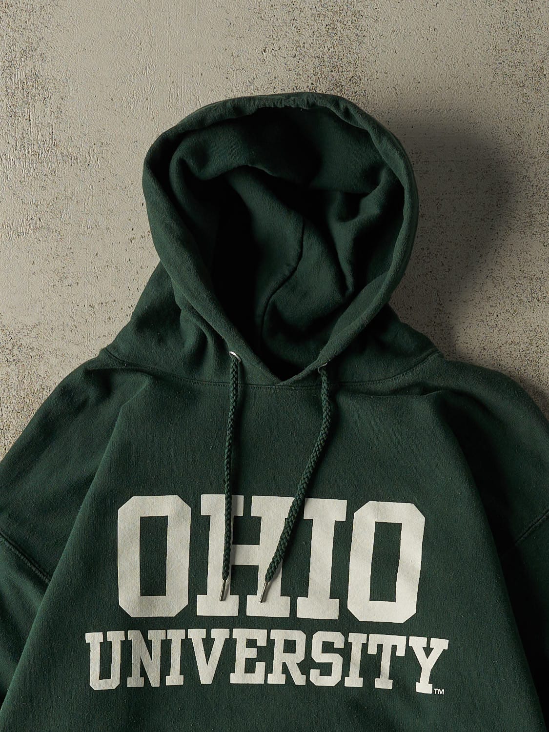 Vintage 90s Green Ohio University Hoodie (S/M)