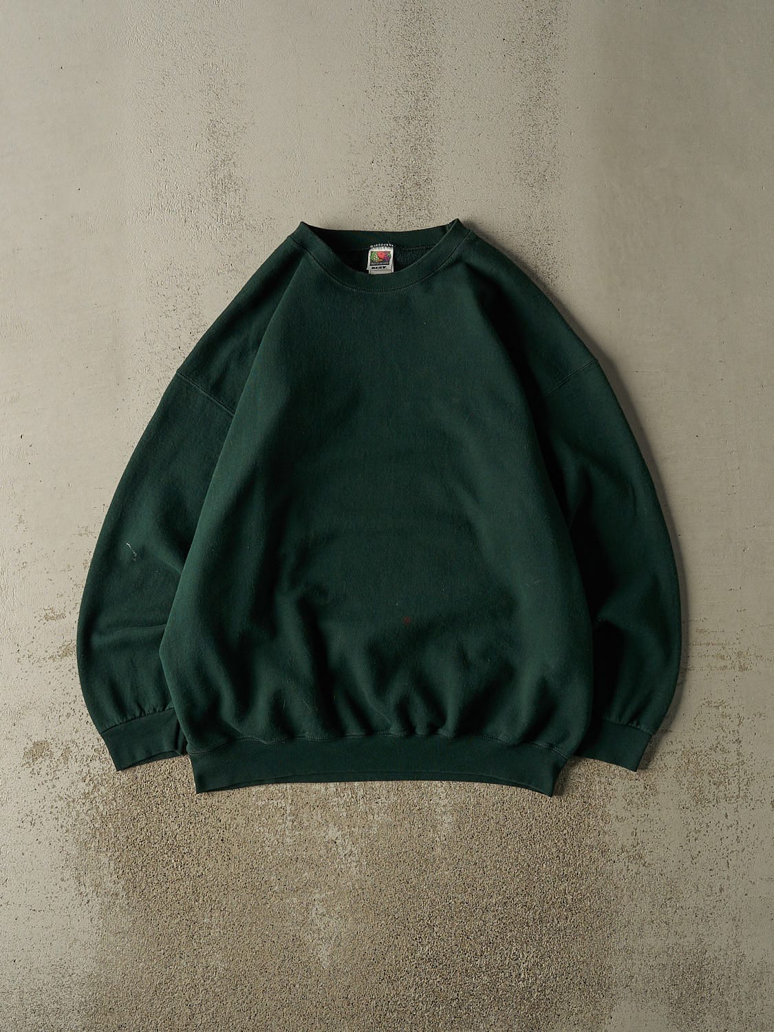 Vintage 90s Green Blank Crewneck (XXL/XXXL)