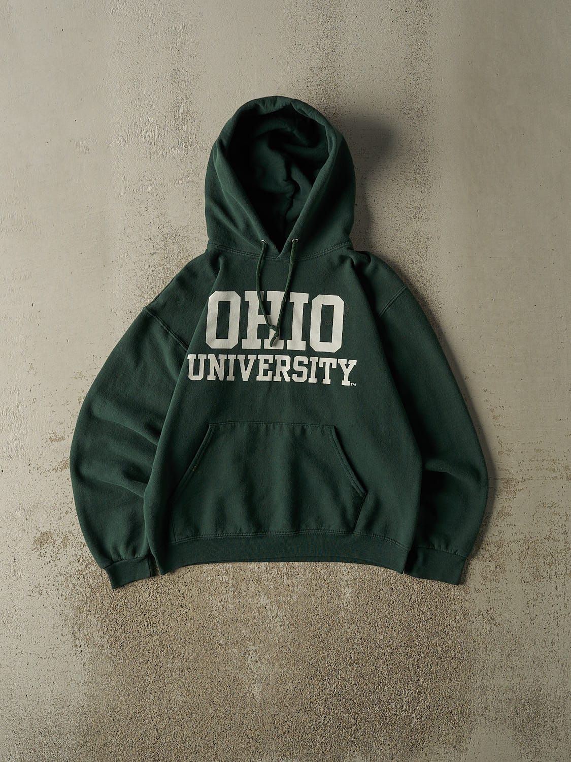 Vintage 90s Green Ohio University Hoodie (XS/S)