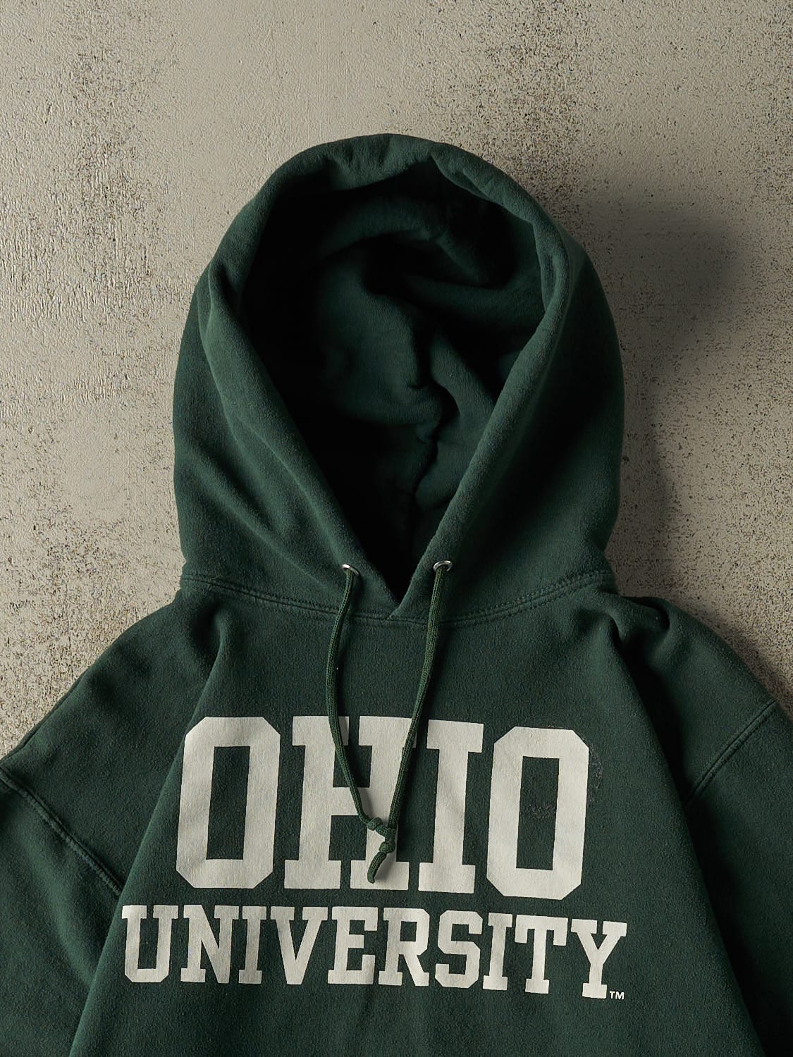 Vintage 90s Green Ohio University Hoodie (XS/S)