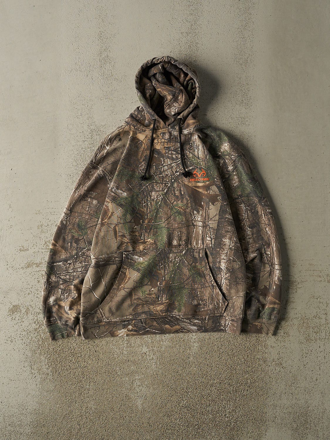 Vintage Y2K Camo Realtree Hoodie (S/M)