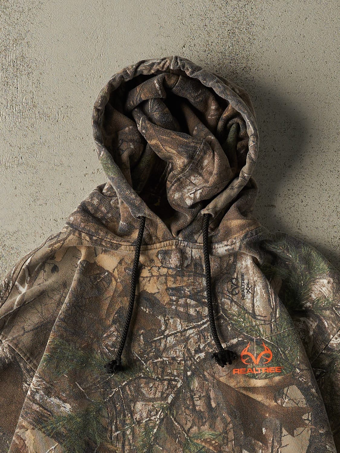 Vintage Y2K Camo Realtree Hoodie (S/M)
