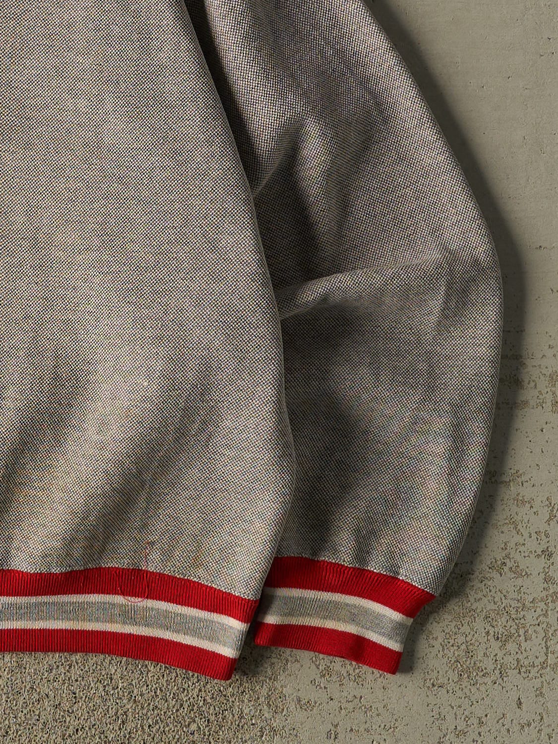 Vintage 90s Grey & Red Dodge Ram Embroidered Crewneck (L/XL)