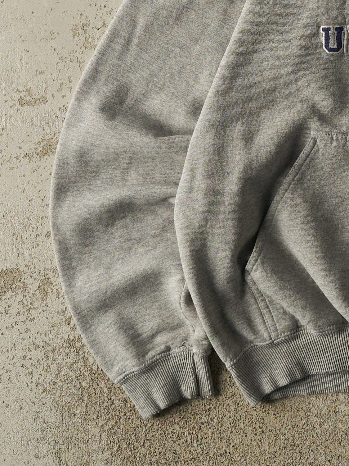Vintage Y2K Grey Miami University Hoodie (S)