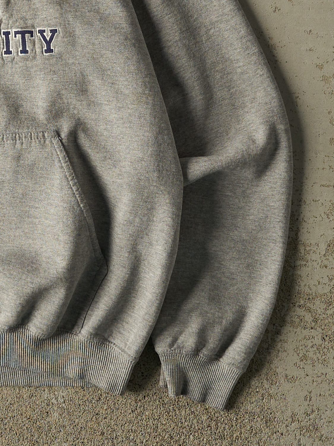 Vintage Y2K Grey Miami University Hoodie (S)