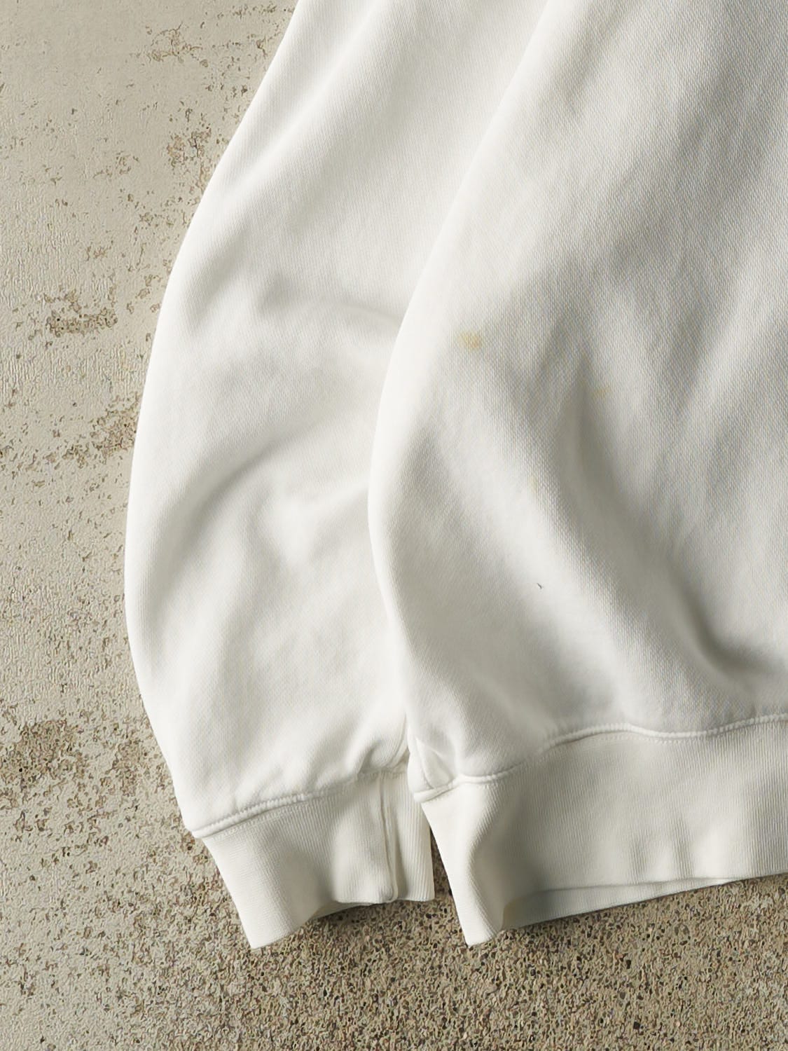 Vintage Y2K White Nike Middle Swoosh Hoodie (M/L)
