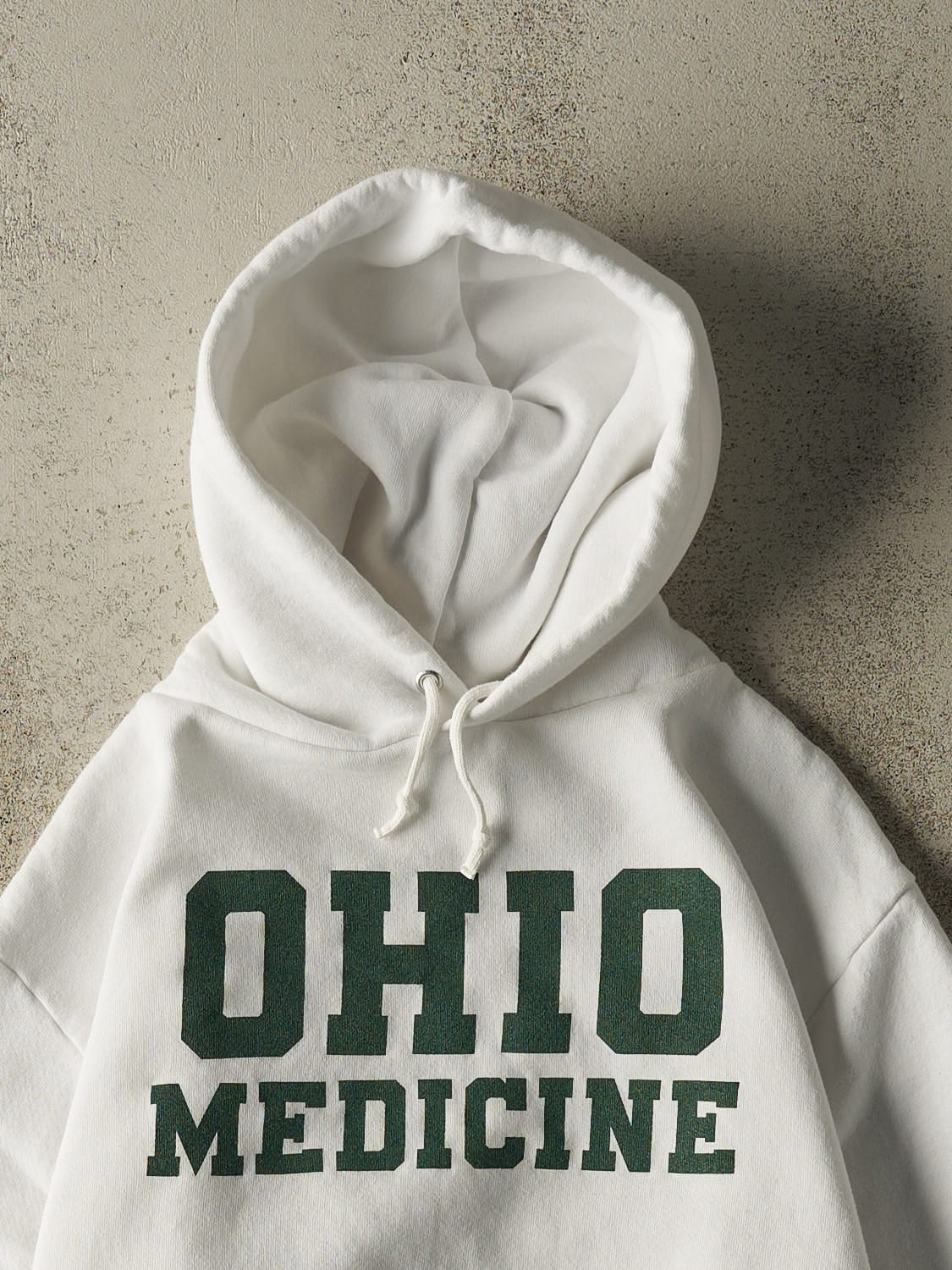 Vintage 90s White Ohio University Medicine Hoodie (S)