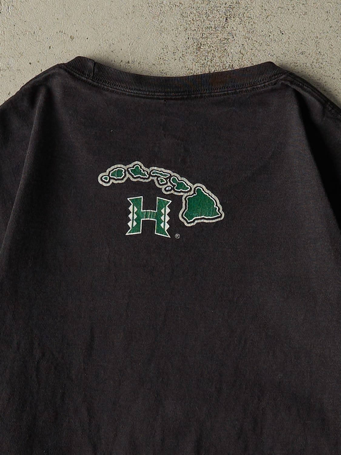 Vintage Y2K Black University of Hawaii Tee (L)