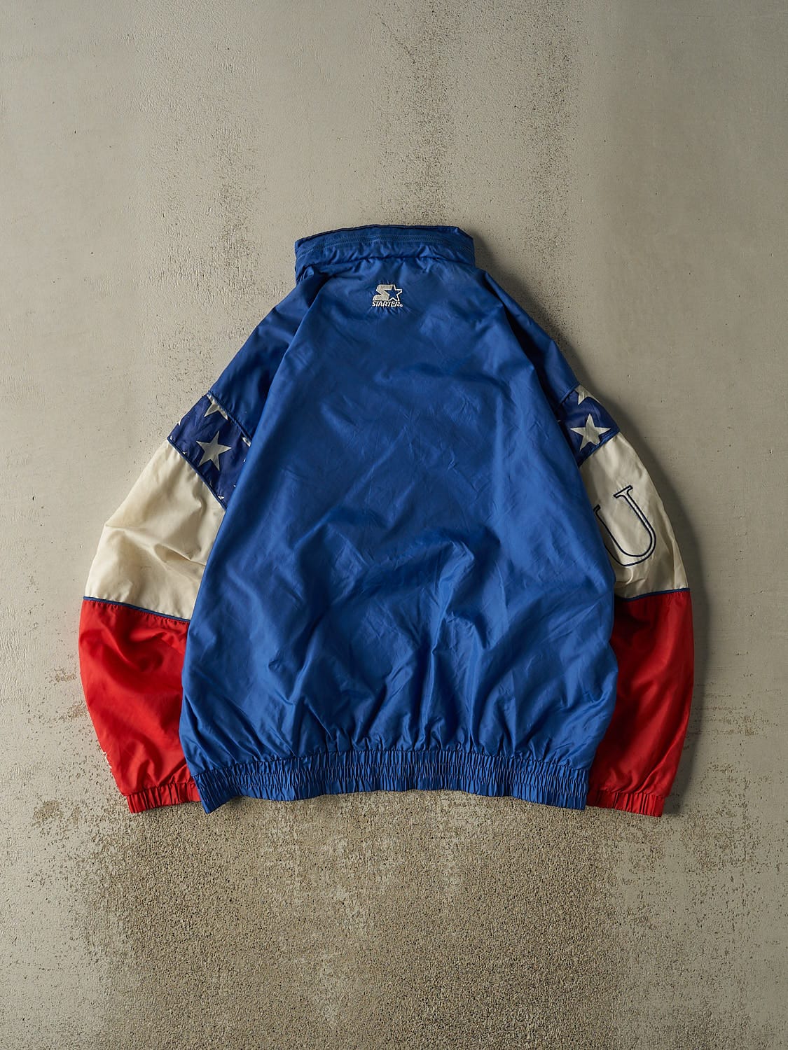 Vintage 96' Blue Atlanta Olympics Team USA Starter Windbreaker Jacket (XL)
