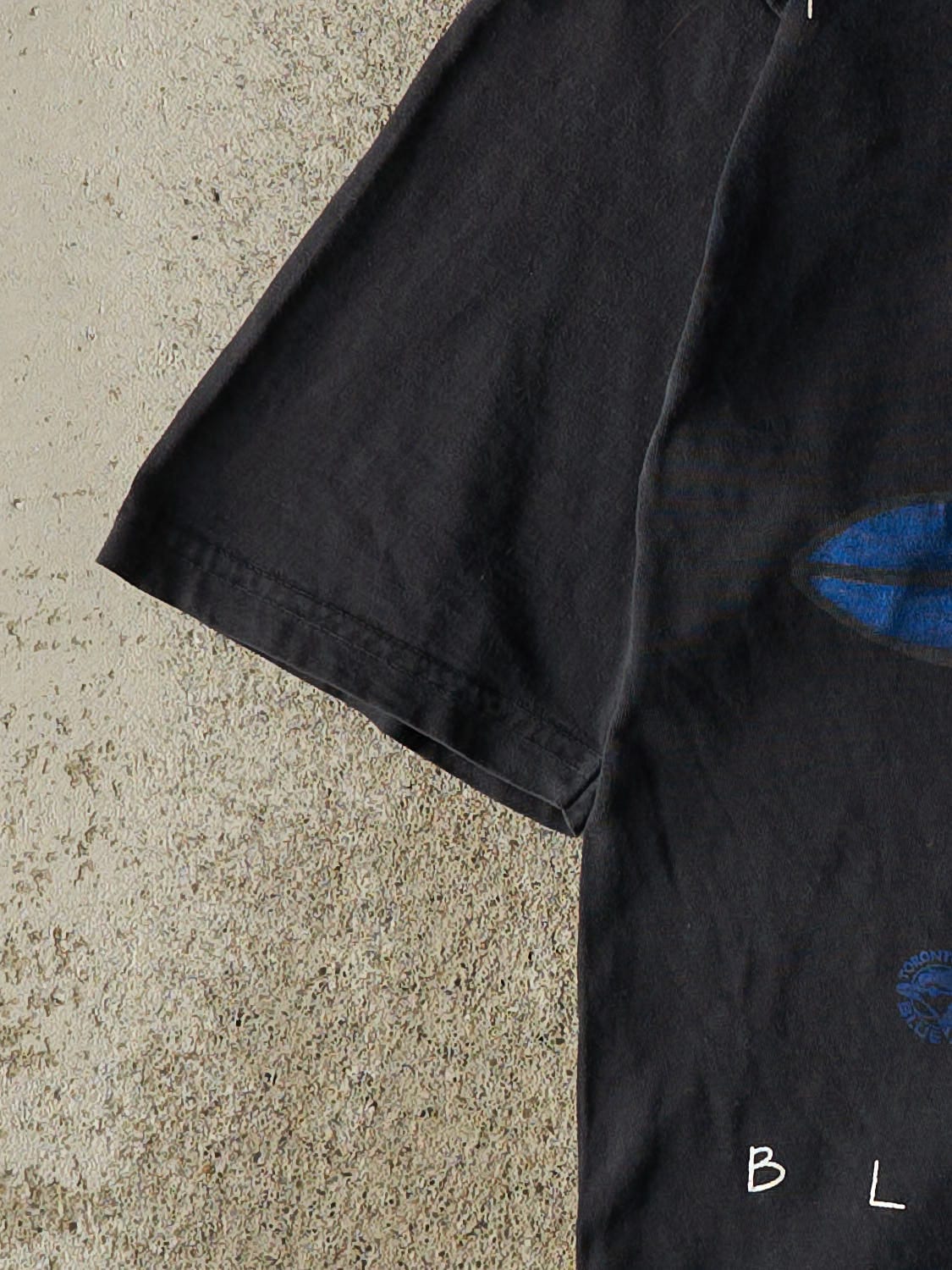 Vintage 90s Faded Black Toronto Blue Jays Tee (XS)