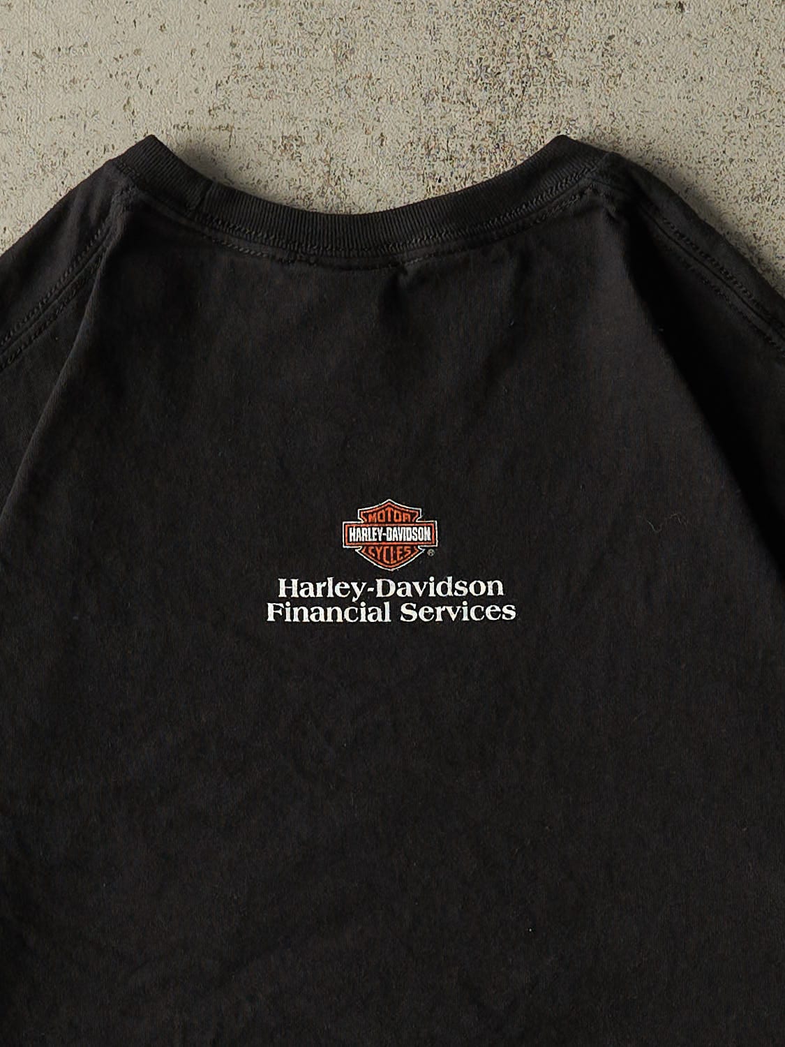 Vintage Y2K Black Harley Davidson Tee (L)