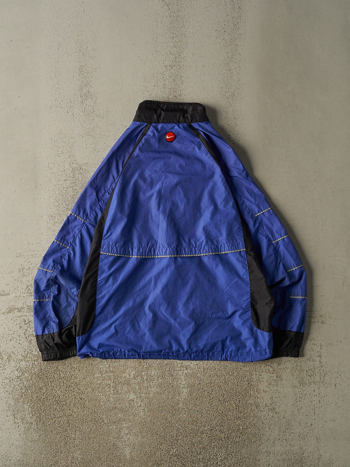 Vintage 90s Blue Nike Zip Up Windbreaker Jacket (M/L)