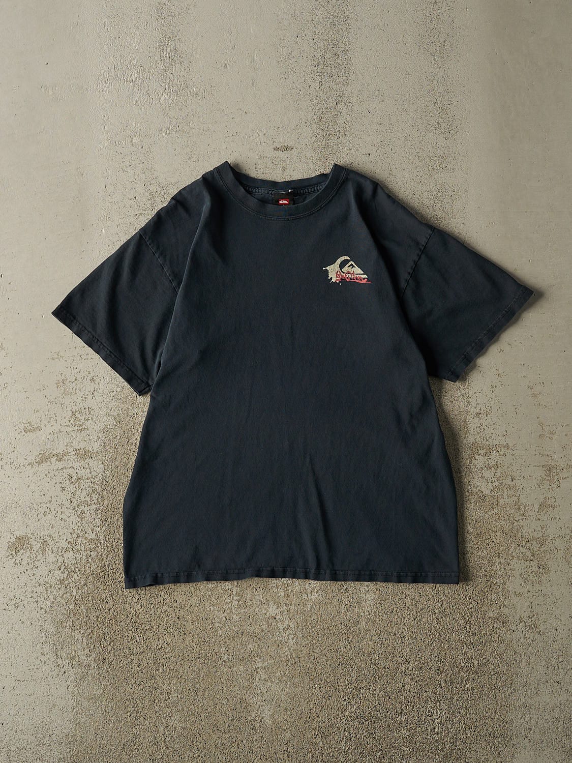 Vintage Y2K Navy Blue Quiksilver New York Tee (M)