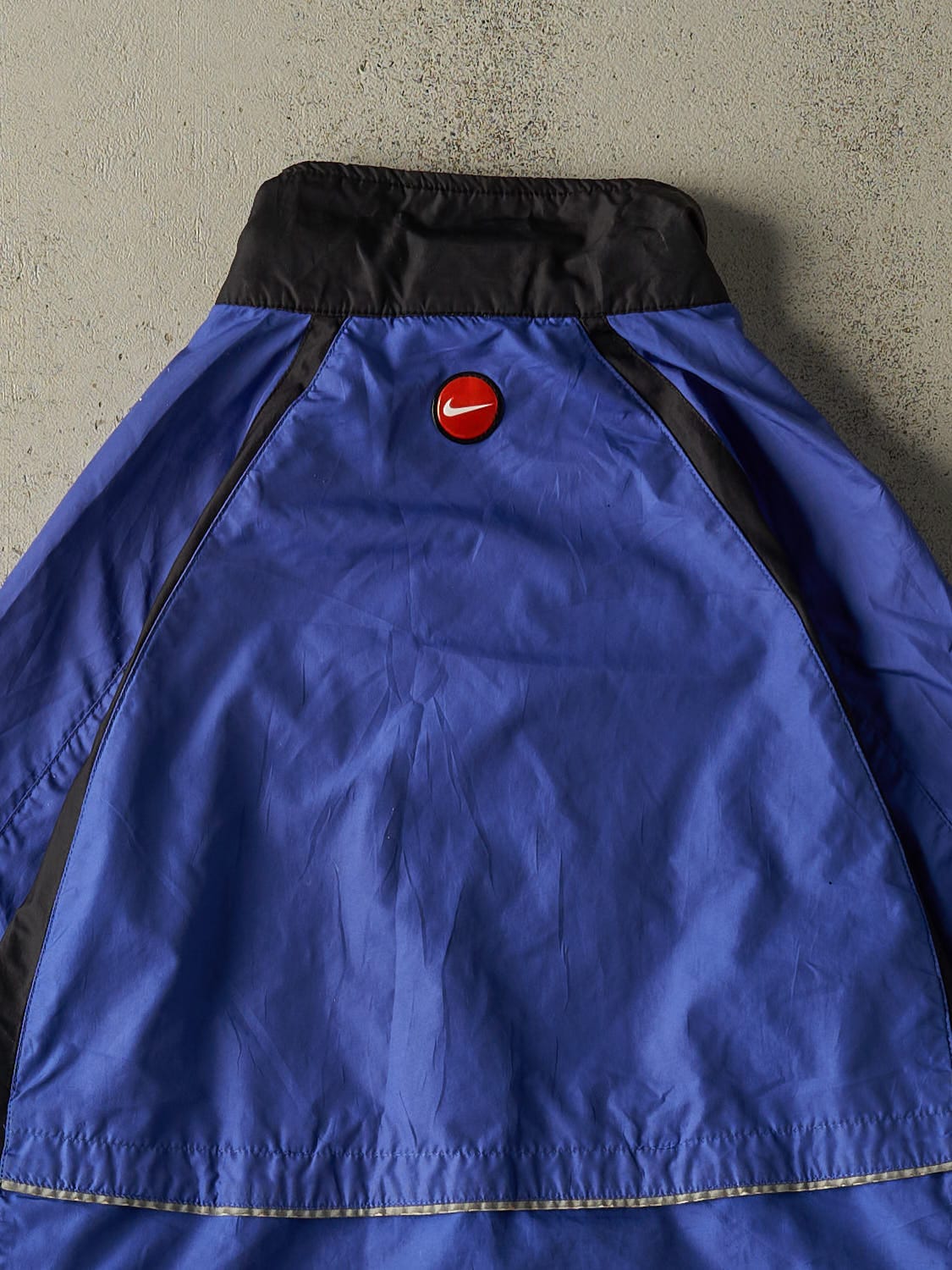 Vintage 90s Blue Nike Zip Up Windbreaker Jacket (M/L)