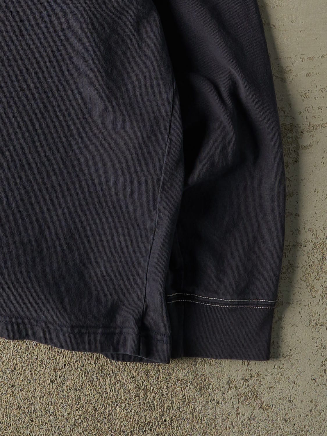 Vintage Y2K Navy Blue Abercrombie Long Sleeve (M/L)