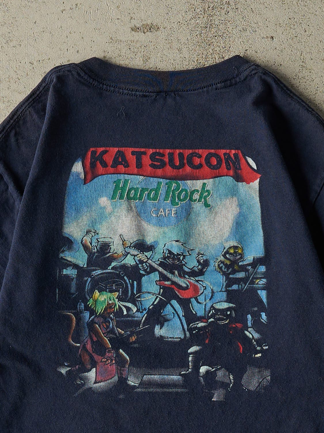 Vintage 06' Navy Blue Hard Rock Cafe Washington Tee (XS/S)