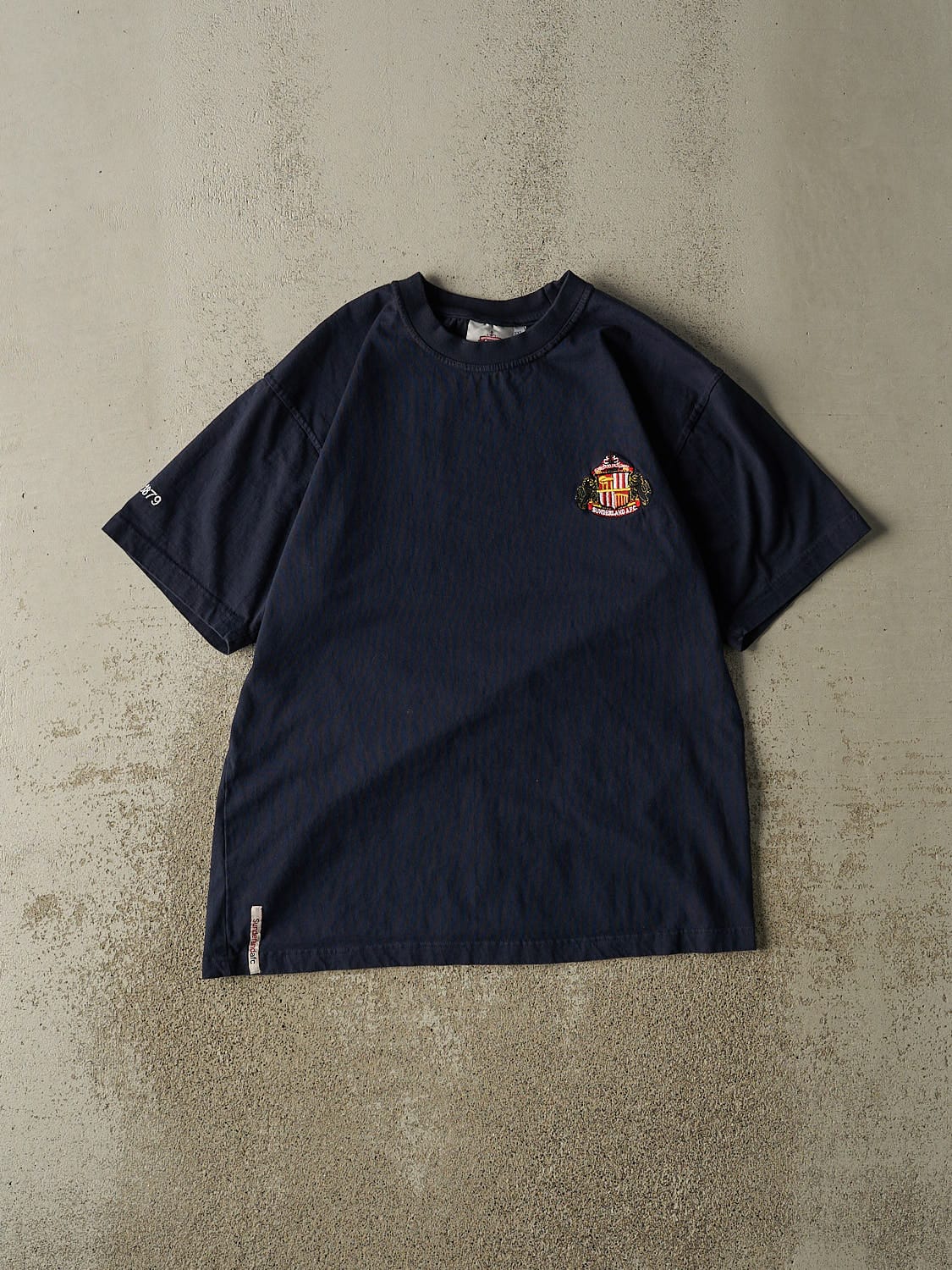 Vintage Y2K Navy Blue Sunderland AFC Tee (L)