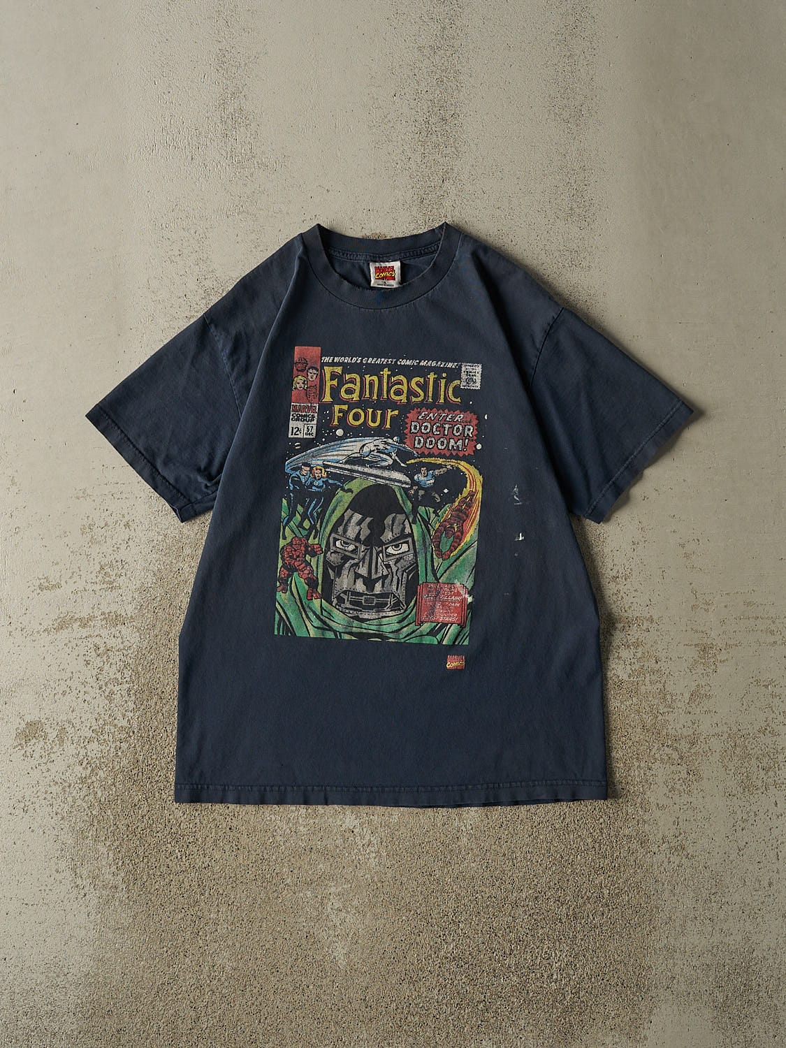 Vintage 06' Navy Blue Fantastic Four Tee (L)