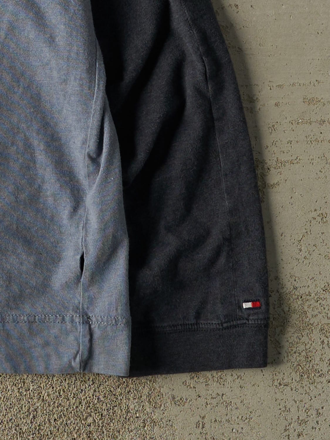 Vintage Y2K Slate Blue Tommy Hilfiger Red Label Long Sleeve (L)