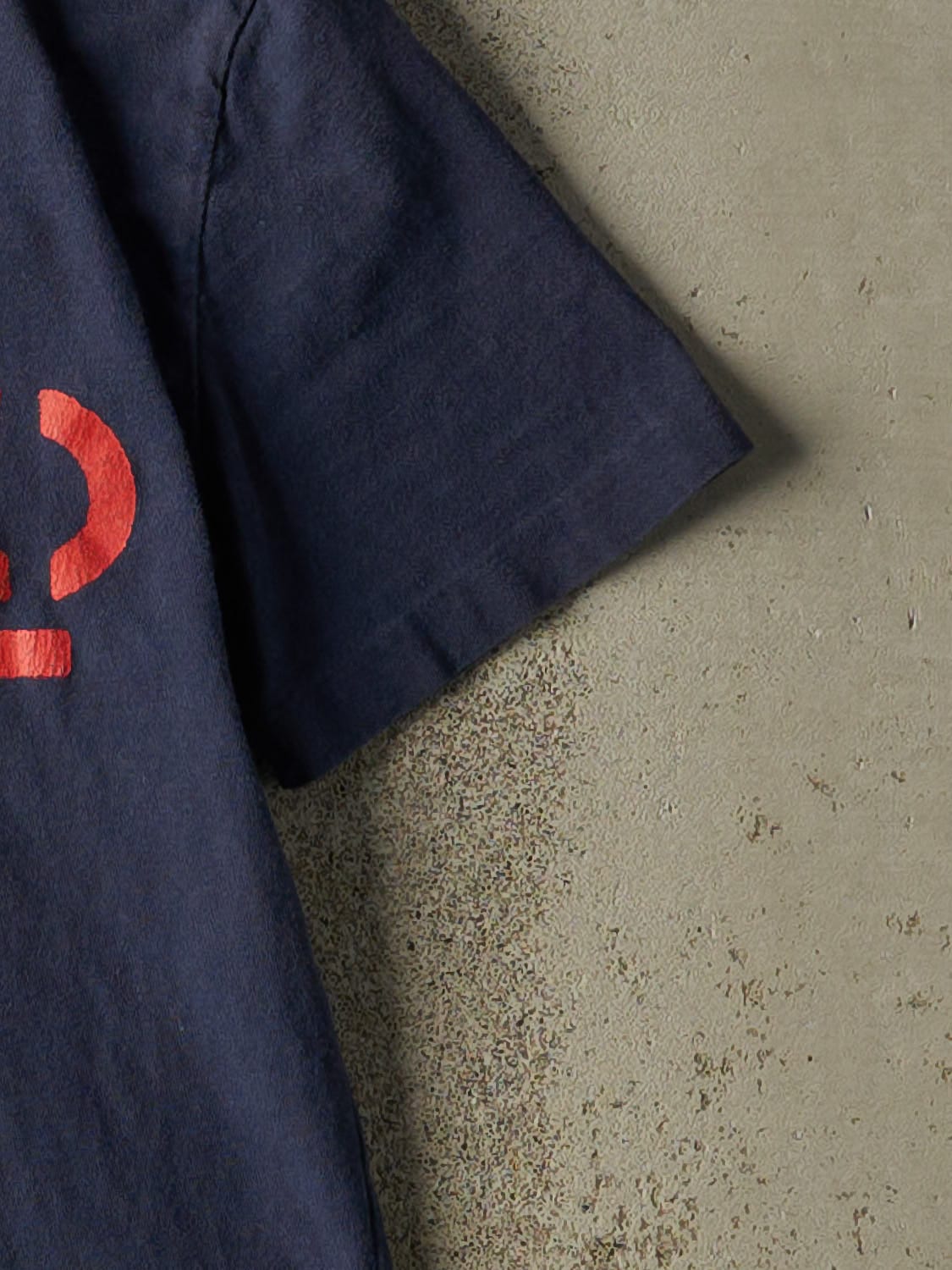 Vintage 90s Navy Blue Polo Baby Tee (XXS)