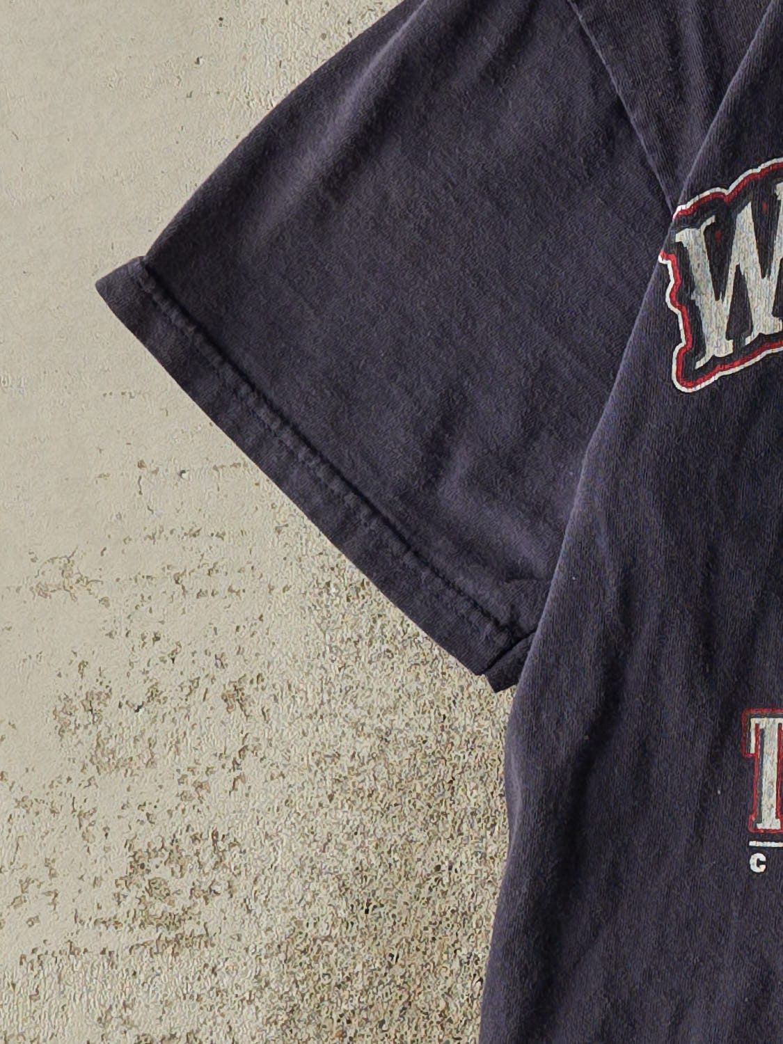 Vintage 00' Navy Blue Wrigley Field Tee (M/L)
