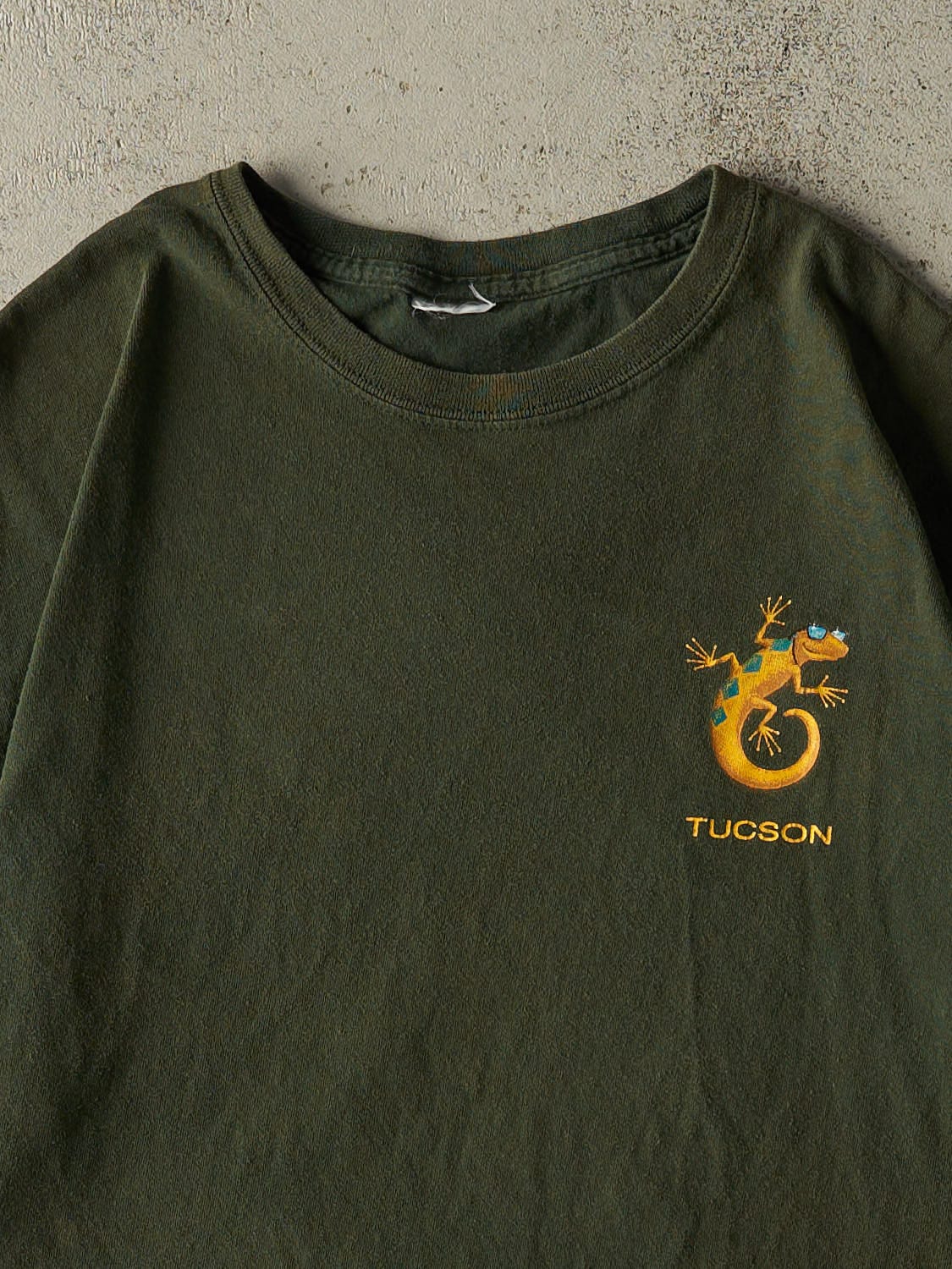 Vintage Y2K Green Tucson Tee (L)