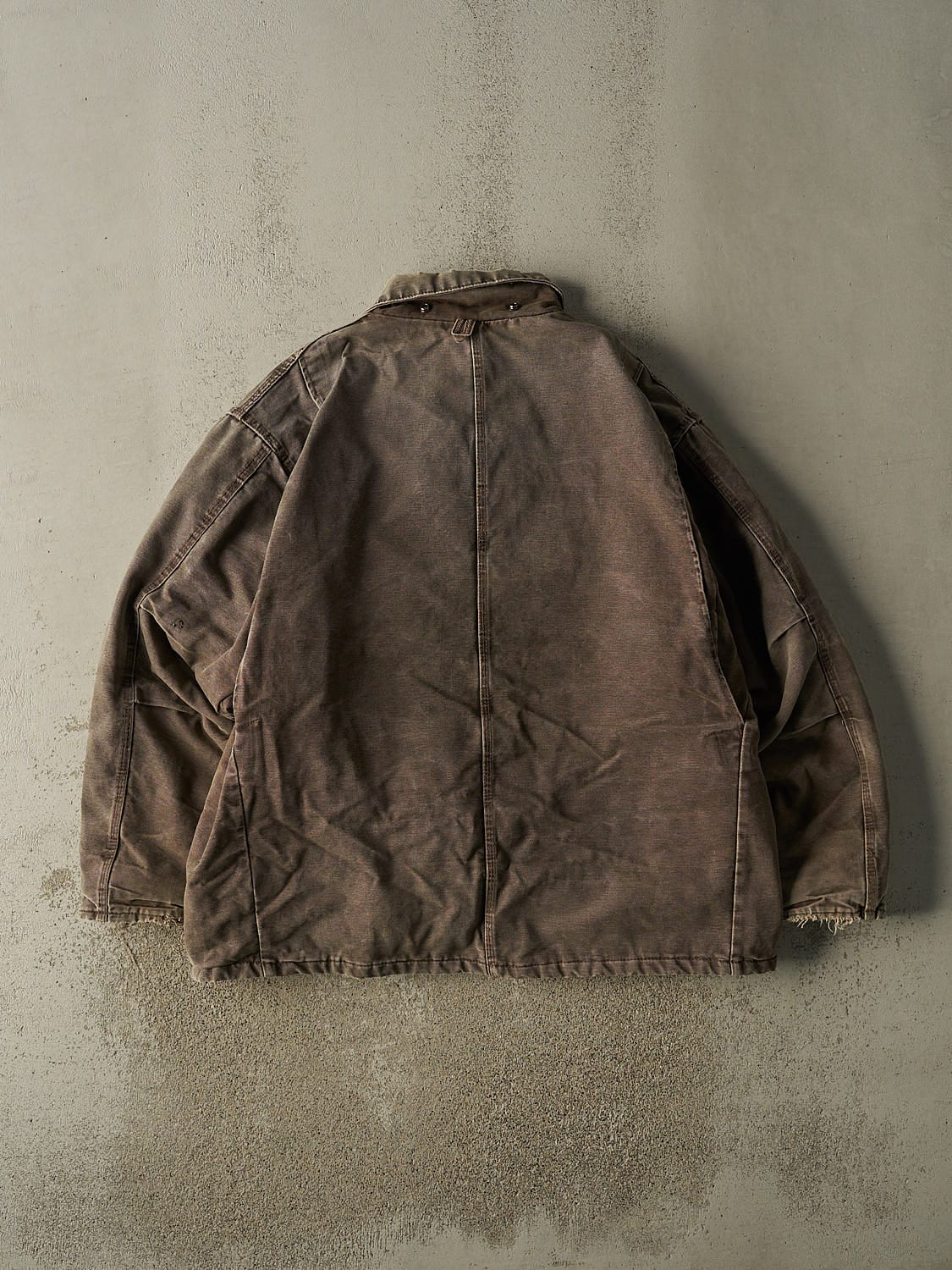 Vintage 90s Sun Faded Brown Tough Duck Workwear Jacket (XXL/XXXL)