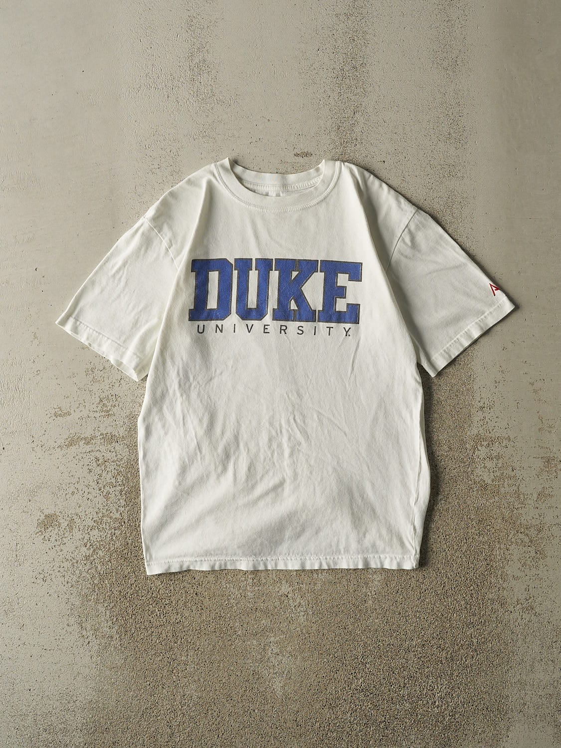 Vintage Y2K White Duke University Tee (M/L)