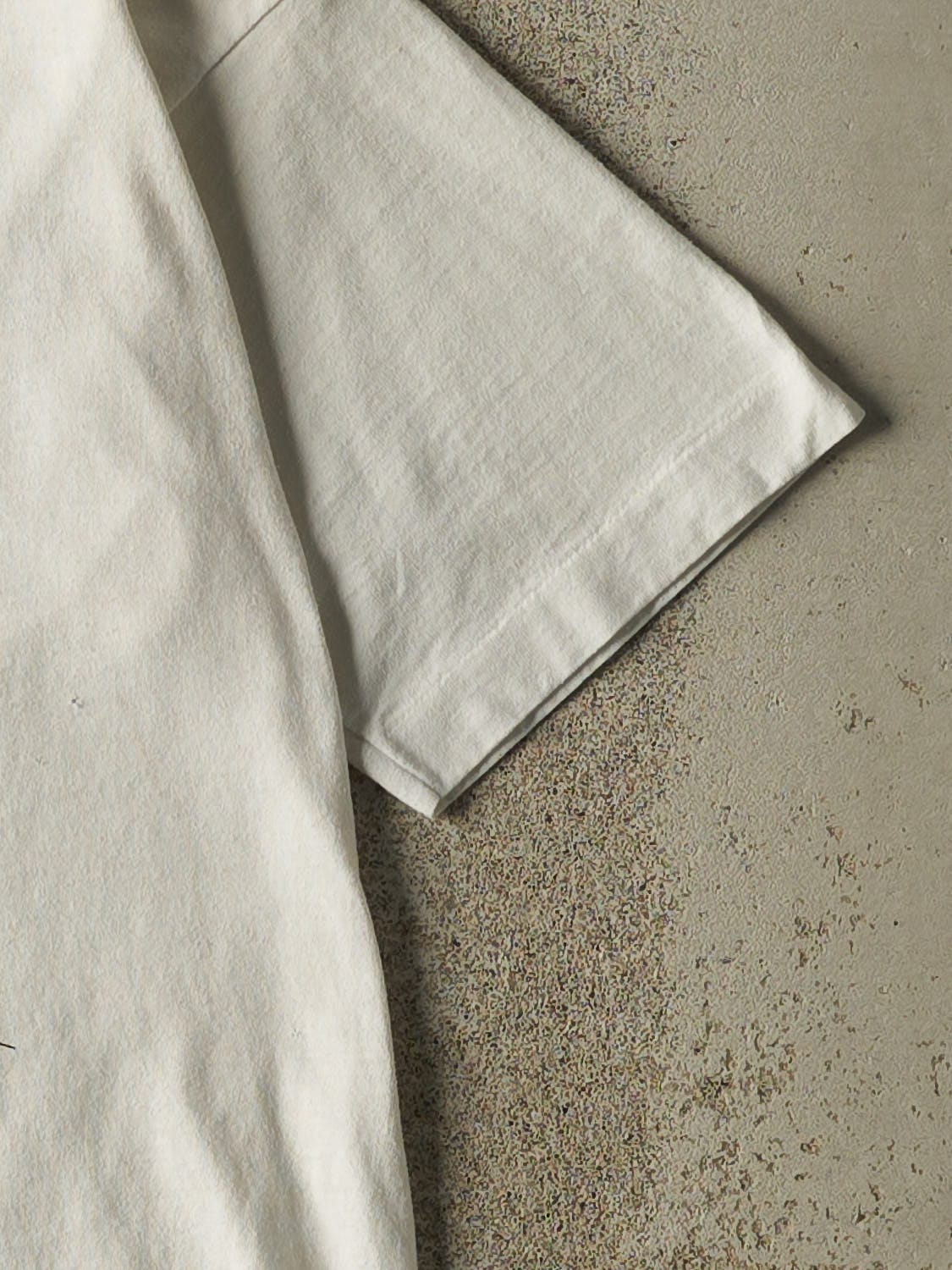 Vintage 80s White SKF Bearings Single Stitch Tee (XS/S)