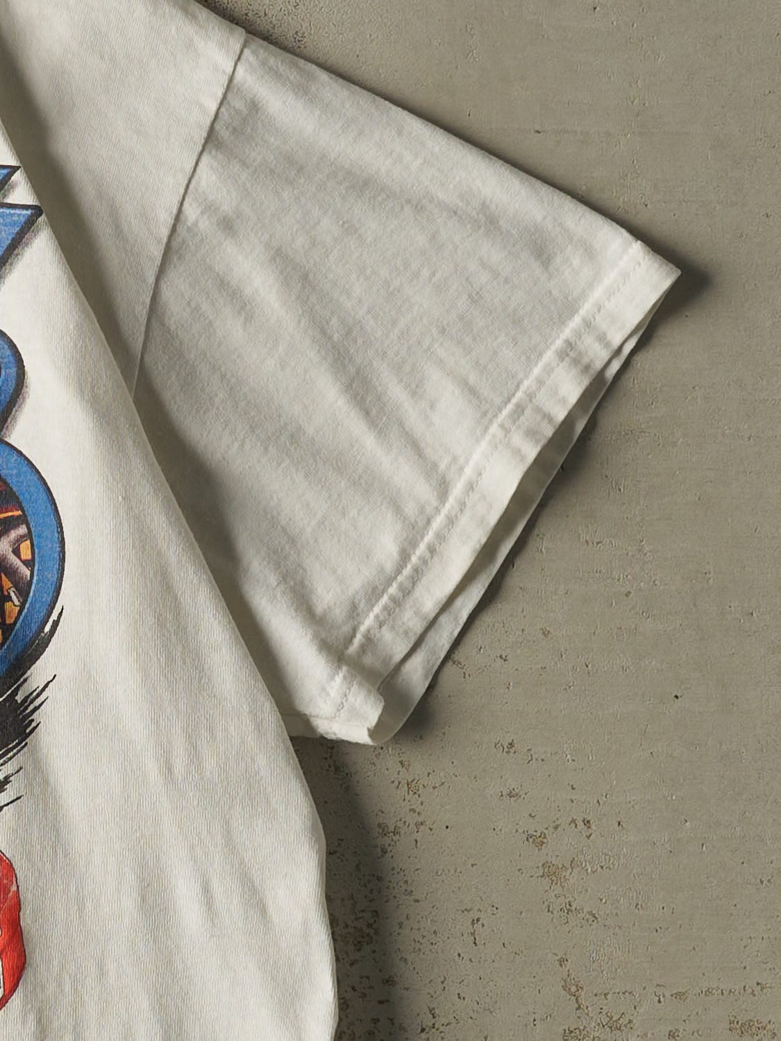 Vintage 01' White Jeff Gordon Nascar Tee (XL/XXL)