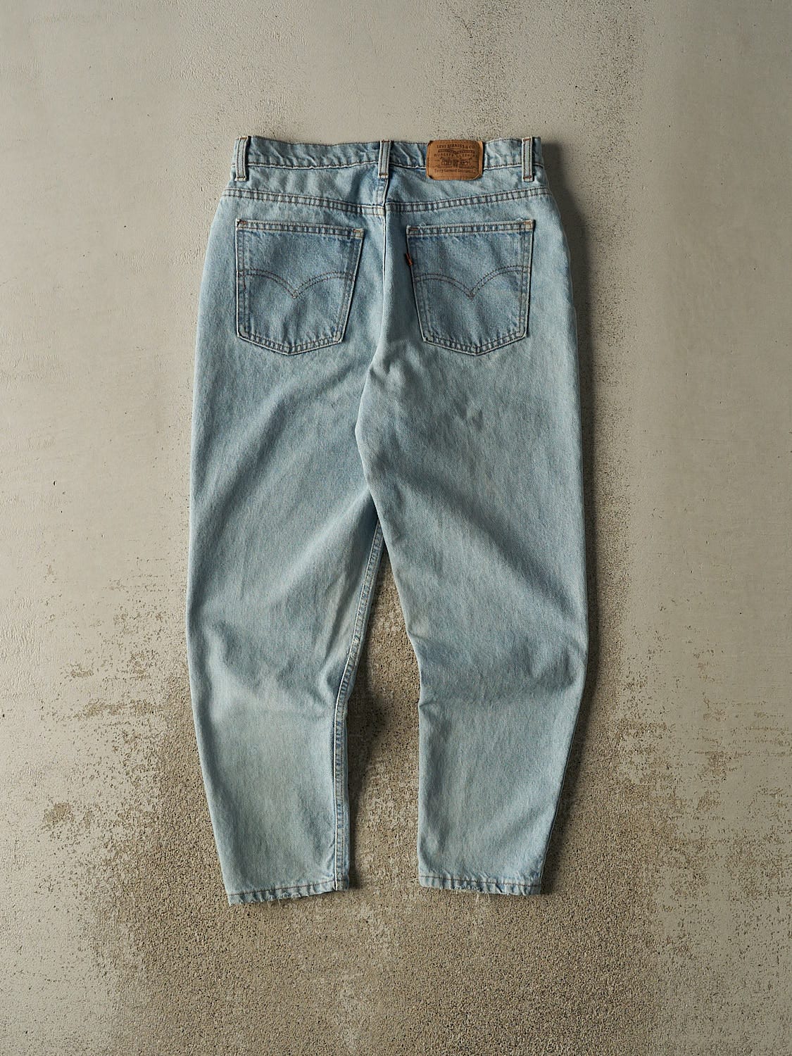 Vintage 80s Light Wash Levi's Orange Tab Jeans (31x28)
