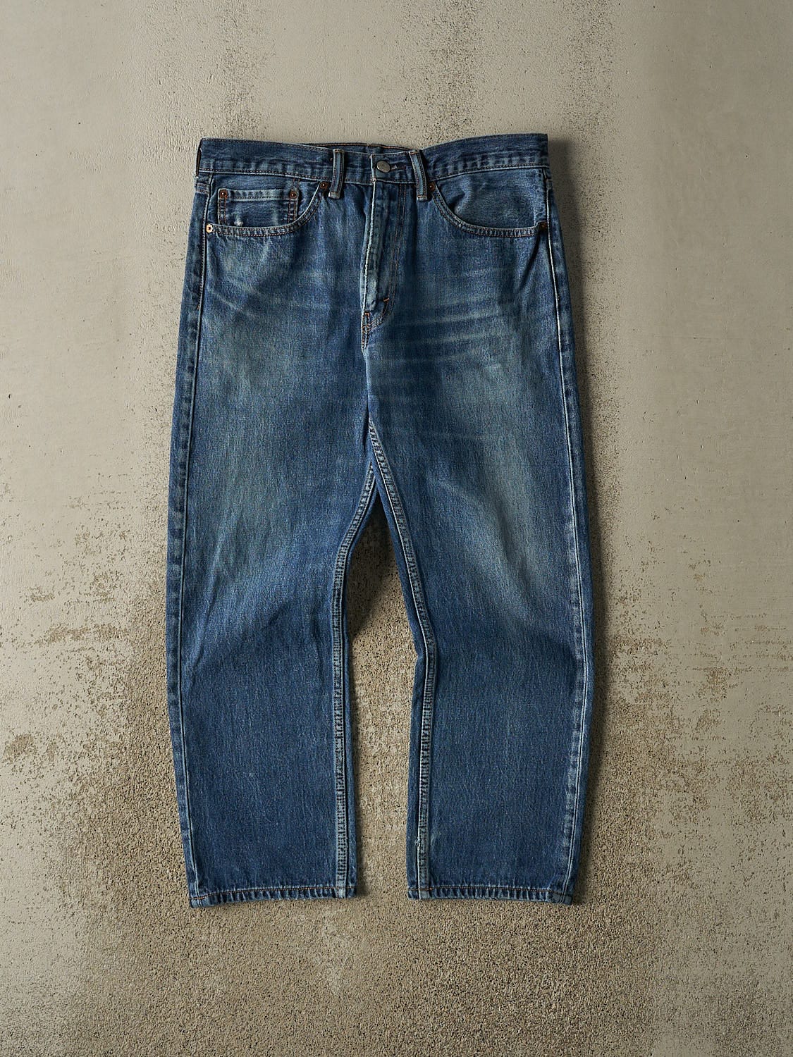 Vintage Y2K Dark Wash Levi's 505 Jeans (34x27.5)