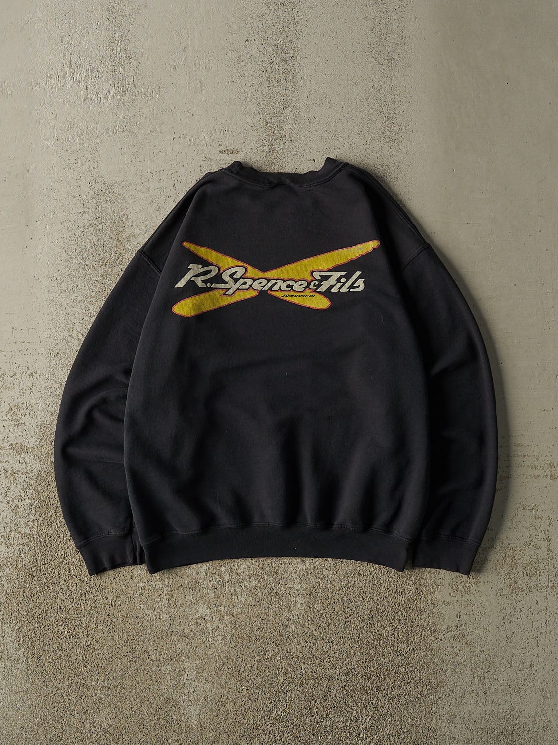 Vintage 90s Faded Black Ski-doo Crewneck (S/M)