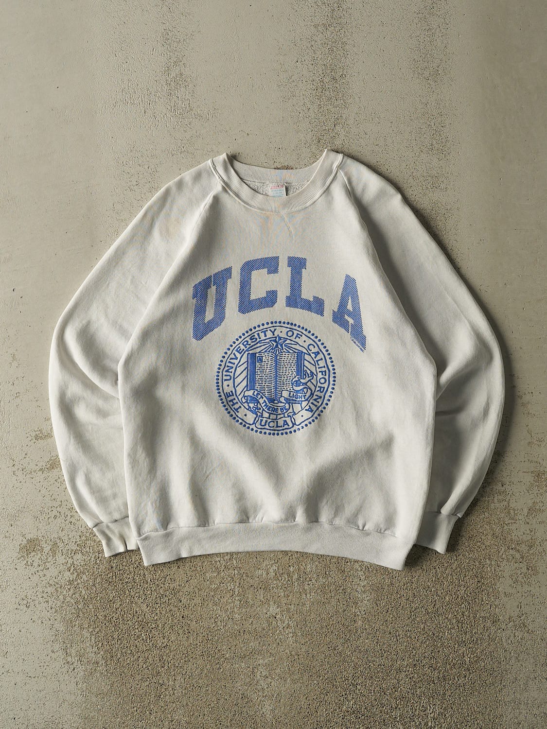 Vintage 80s Beige UCLA Crewneck (M)