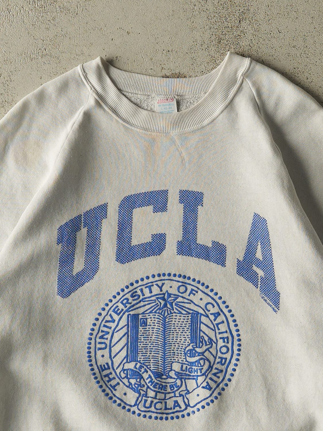 Vintage 80s Beige UCLA Crewneck (M)