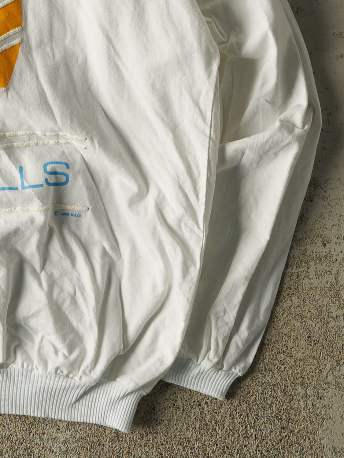 Vintage 80s White Beverly Hills Lightweight Crewneck (M/L)