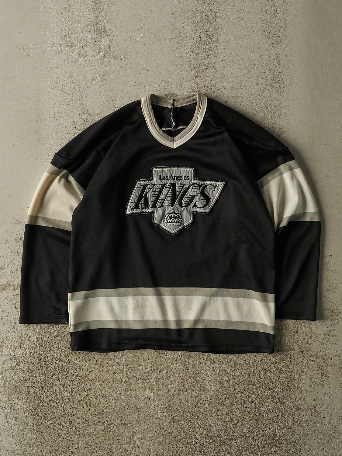 Vintage 90s Black Los Angeles Kings Hockey Jersey (S/M)