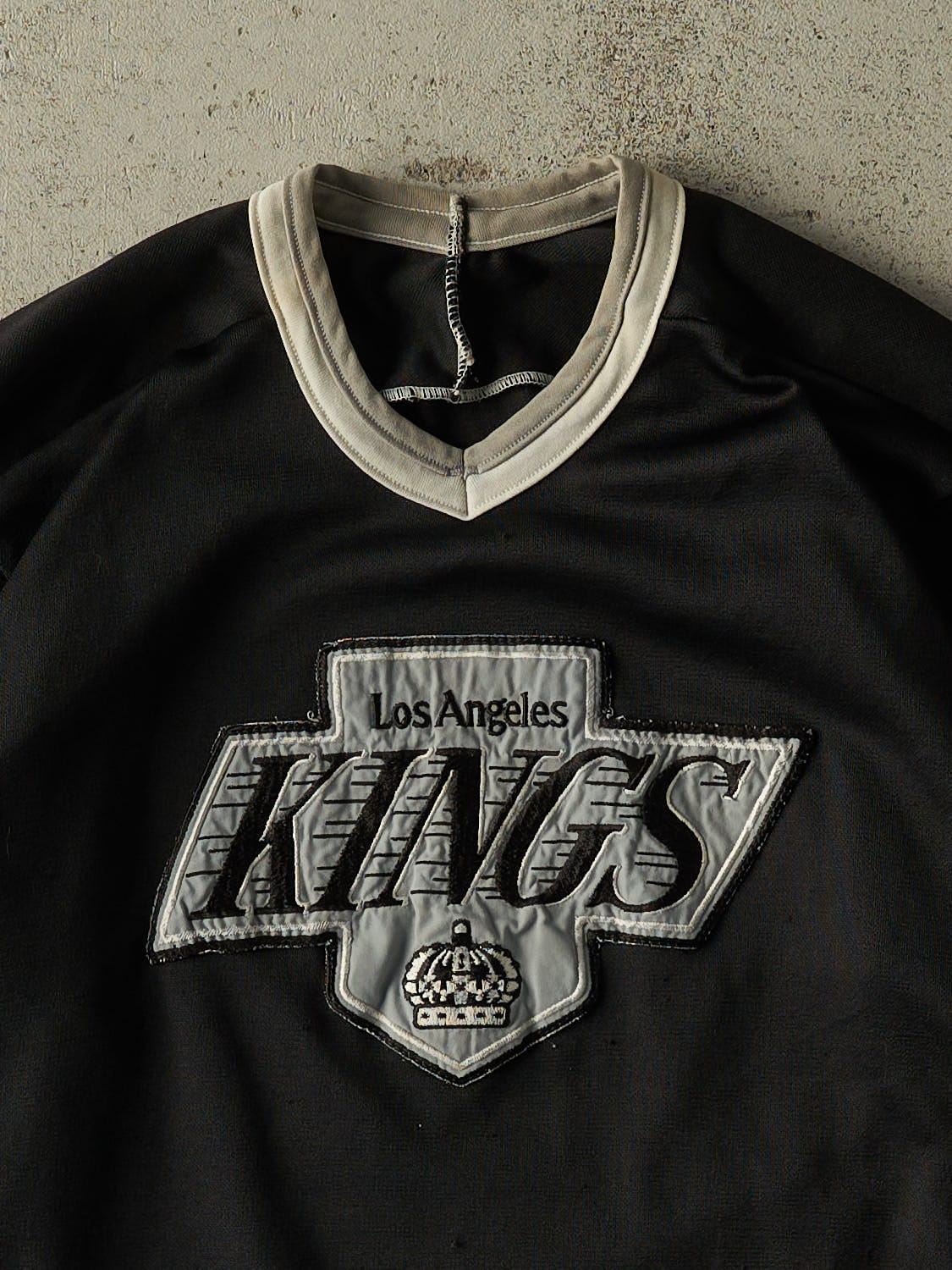 Vintage 90s Black Los Angeles Kings Hockey Jersey (S/M)